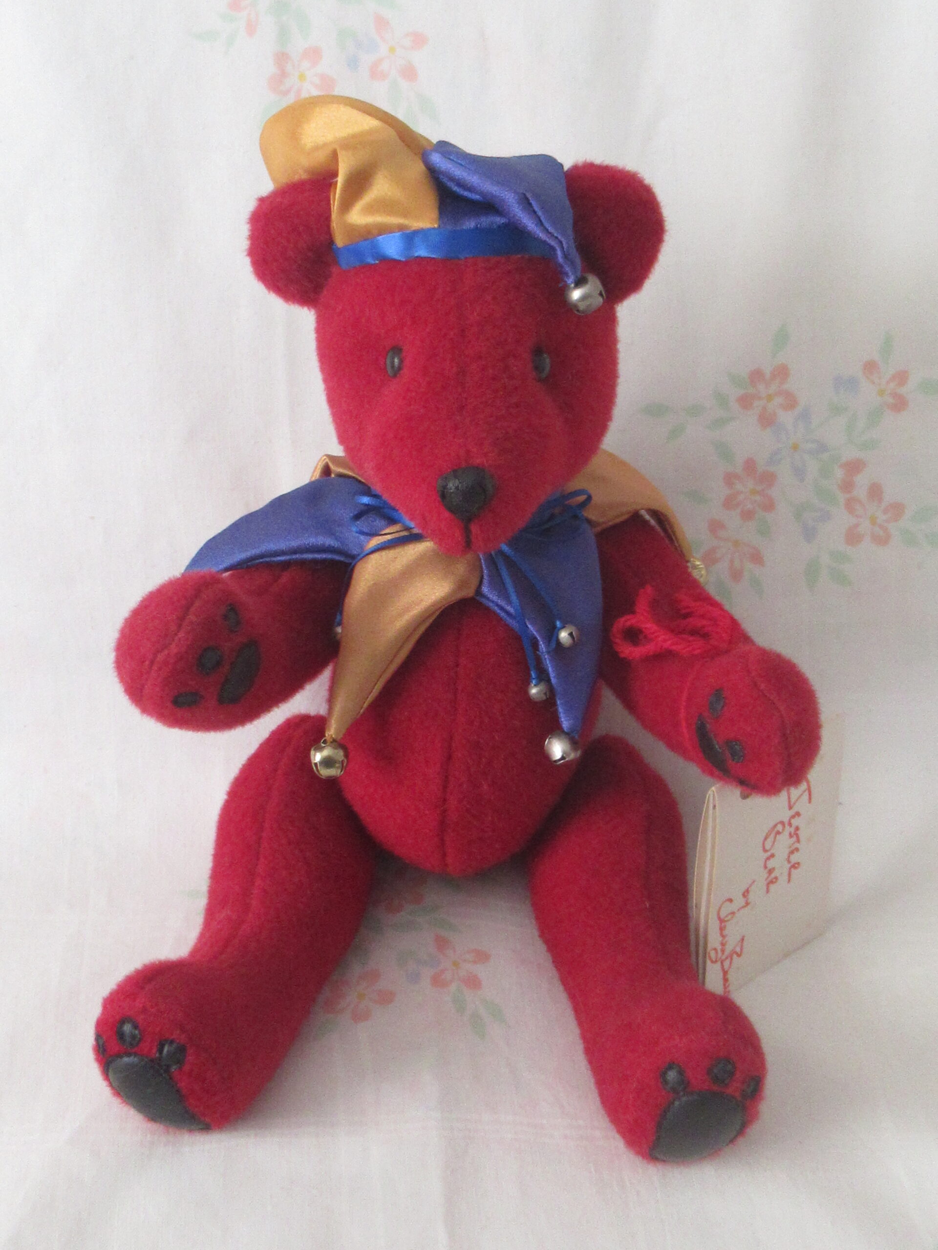 Jester Bear by Cherry Bears - 1993 Limited Edition - Image 2