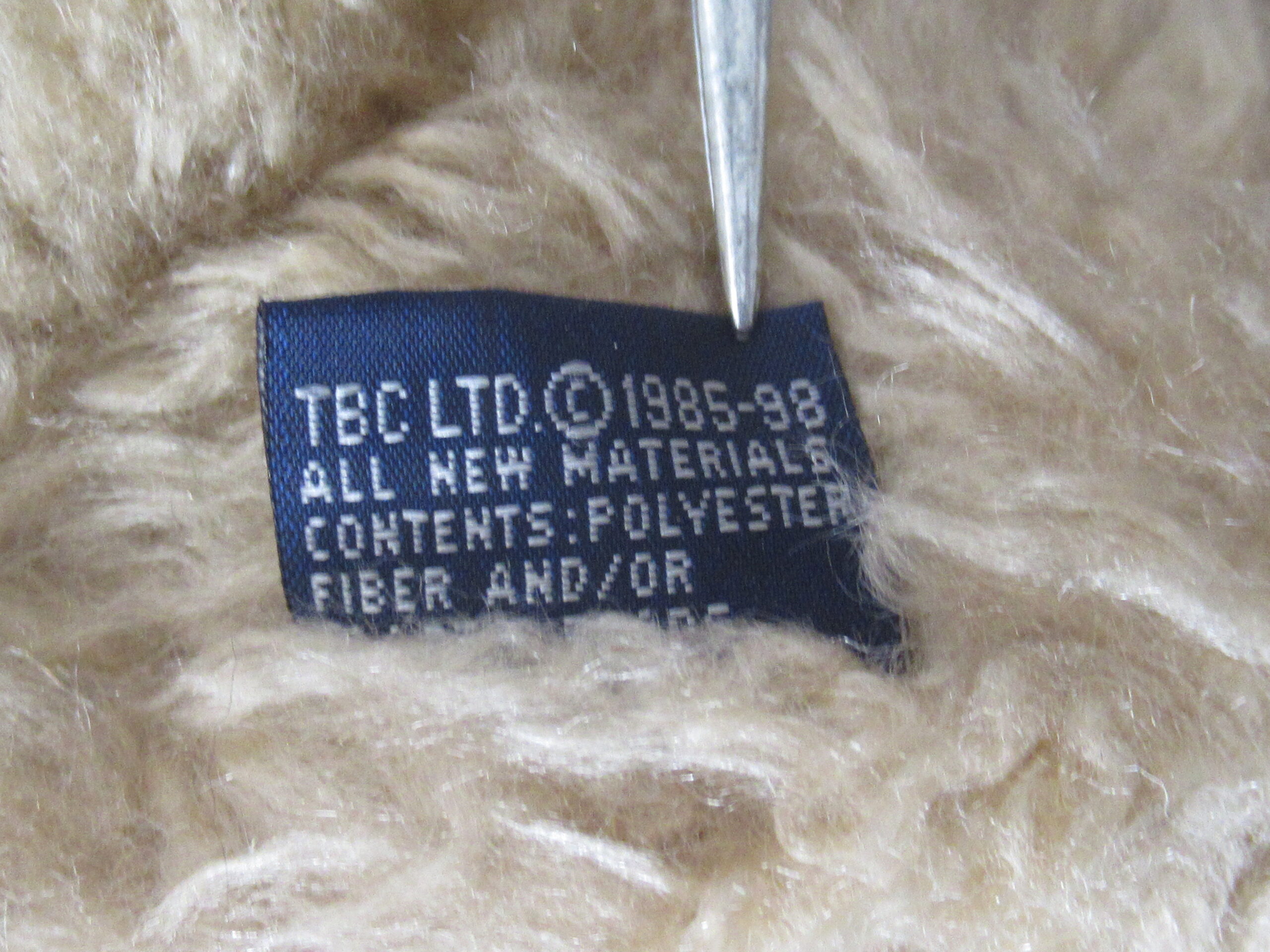 Boyds Bear with Santa Cap and Believe Stocking - Image 9