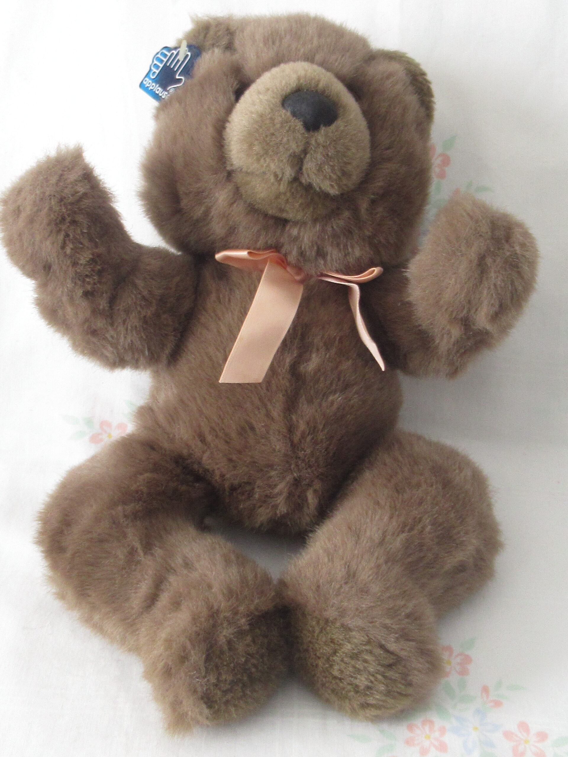 Applause - Lot of 2 Teddy Bears - Macintosh and Waffles - Image 2