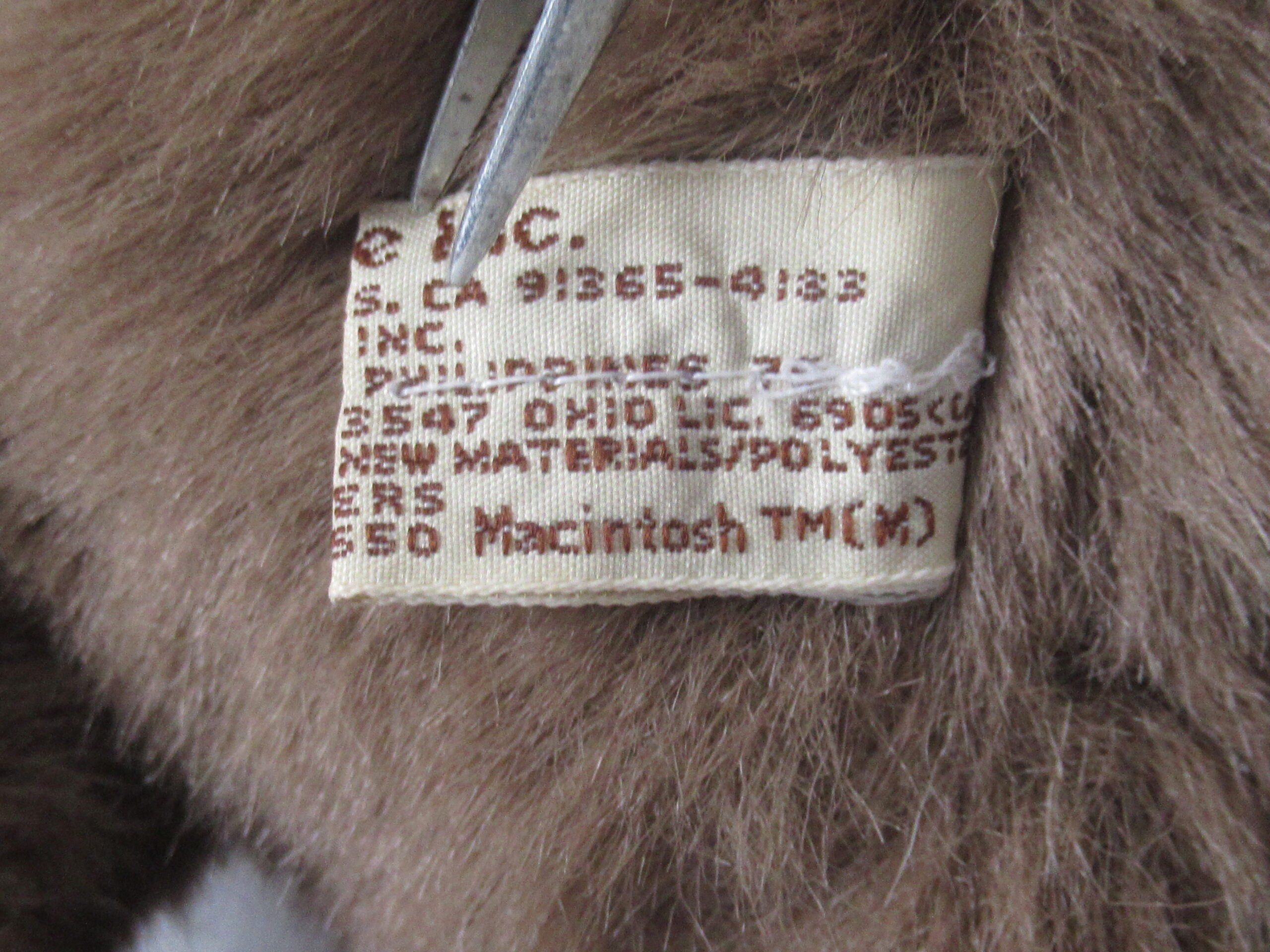 Applause - Lot of 2 Teddy Bears - Macintosh and Waffles - Image 6