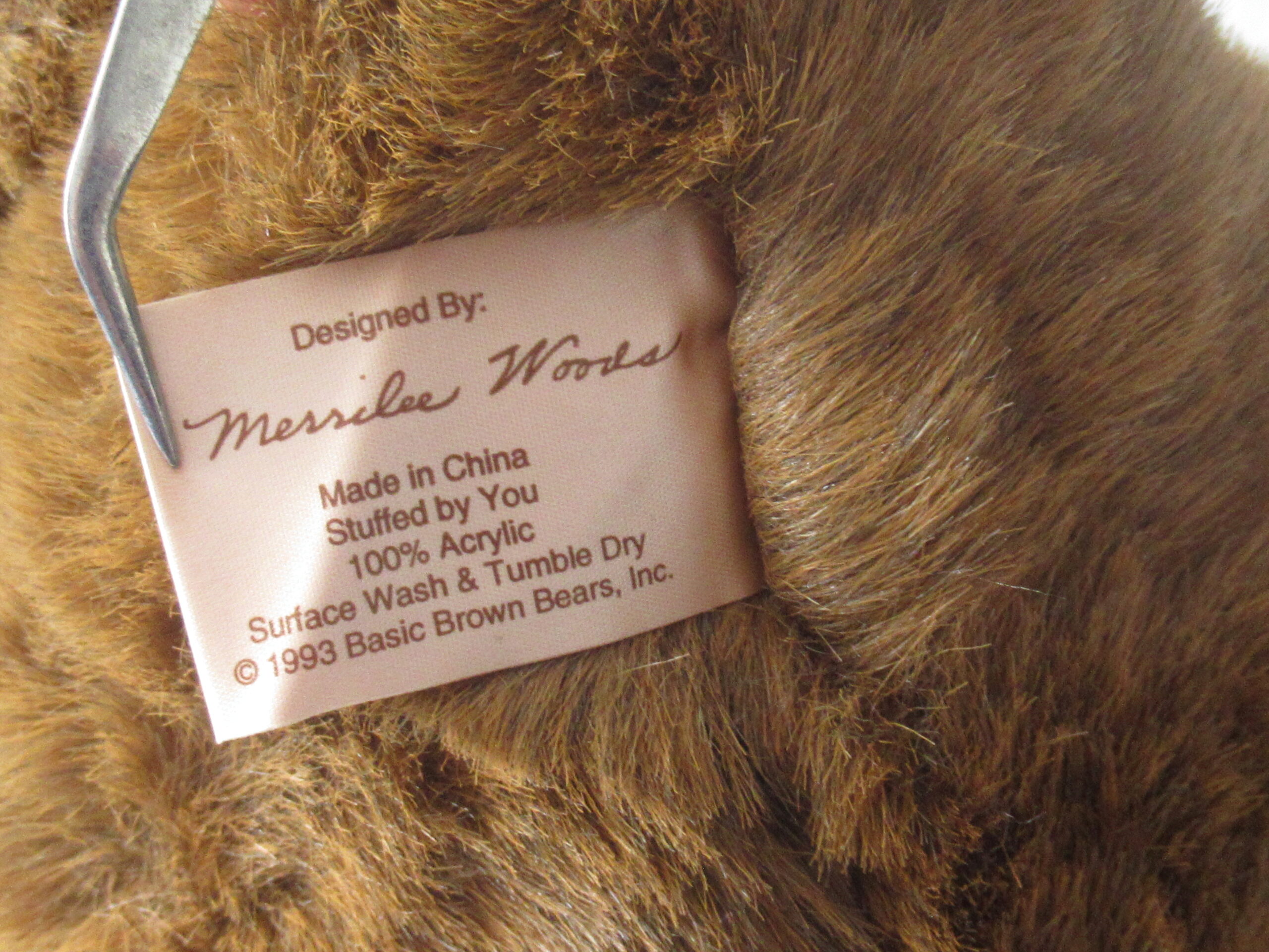 Merrilee Woods - Basic Brown Bear Factory Teddy Bear - Image 6