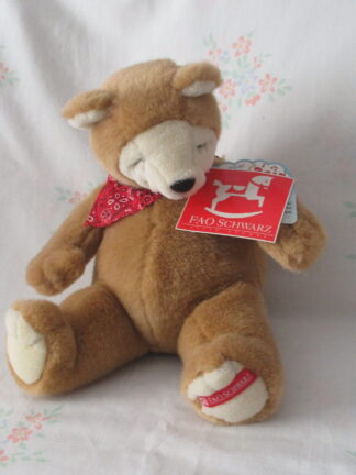 FAO Schwarz Musical Snoring Bear - An Eden Gift