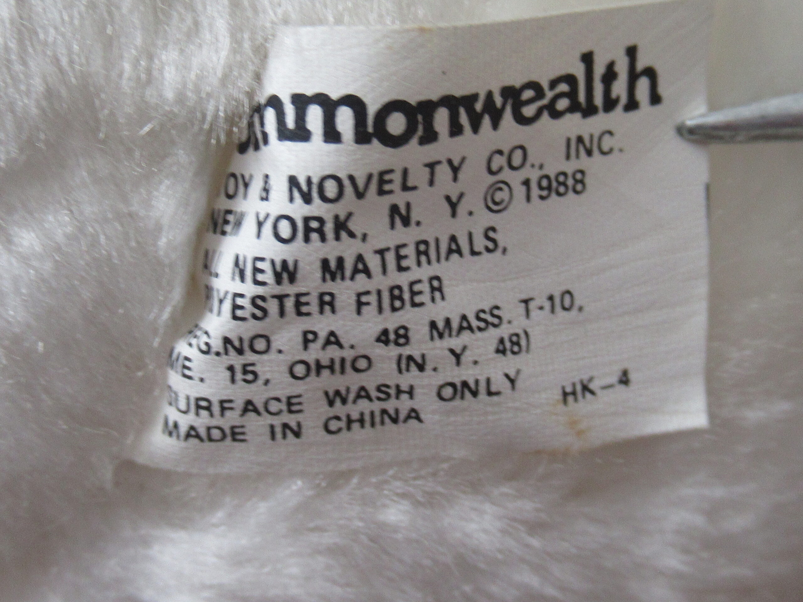 Domino Sugar Reversible Teddy Bear with Hat and Apron - Image 8