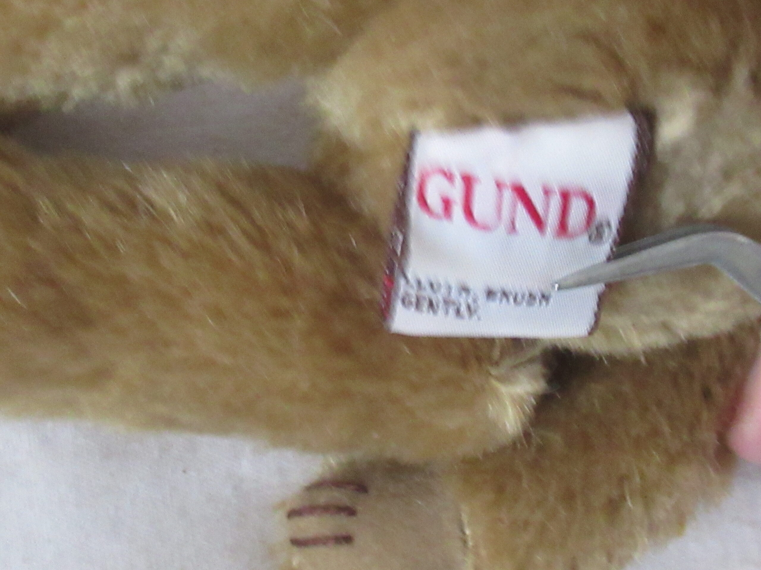 Gund Collectors Club 1999 - 8 Inch Mohair Teddy Bear - Image 11
