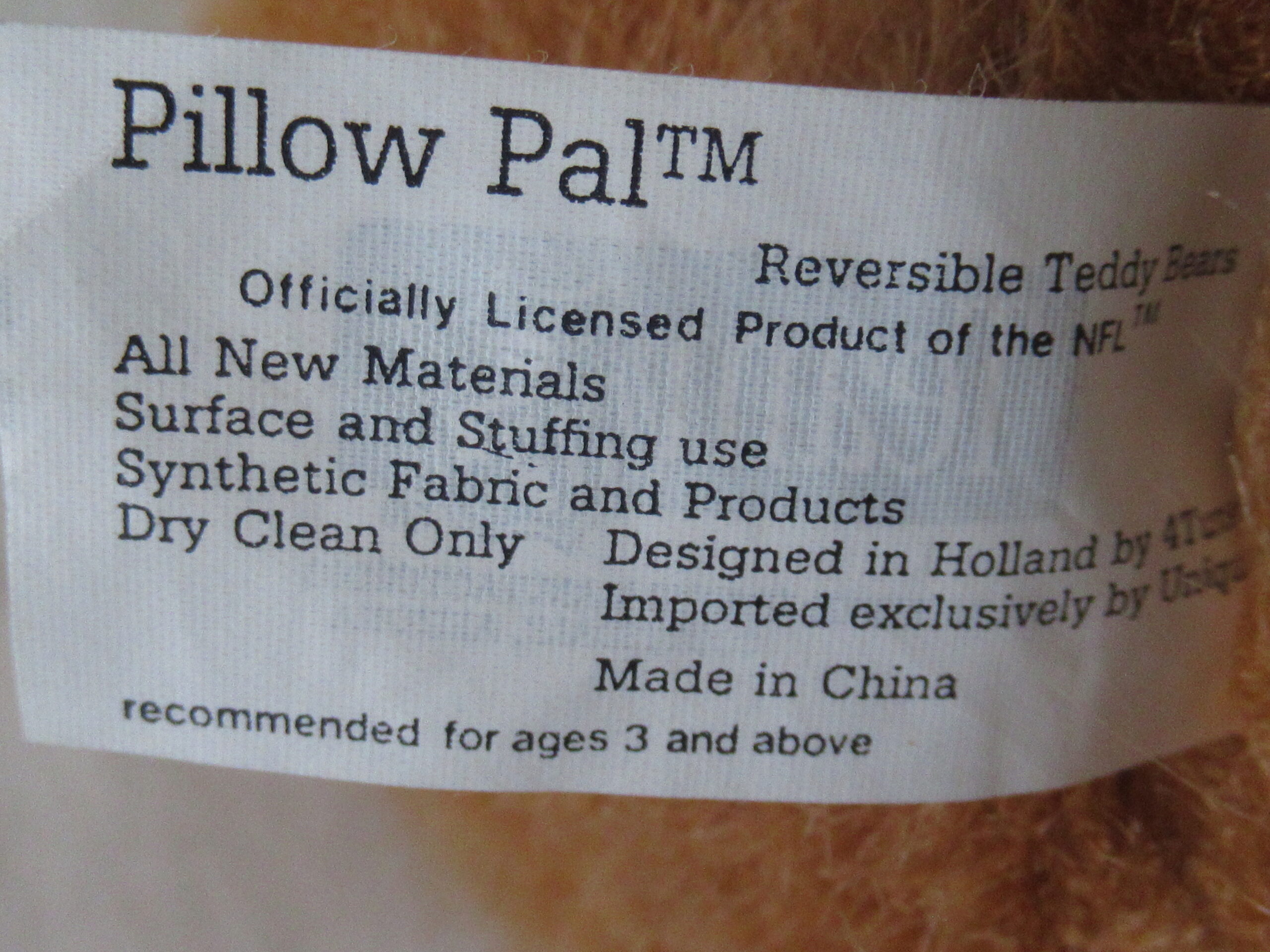 Eagles Pillow Pal - Team NFL - Reversible Teddy Bears - Image 7